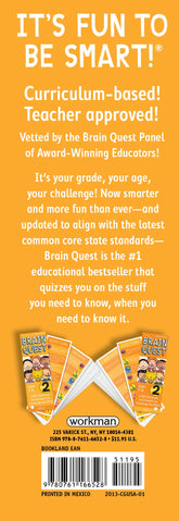 Brain Quest Grade 2: 1,000 Questions and Answers to Challenge the Mind (Brain Quest Decks) - Workman Publishing - The English Bookshop
